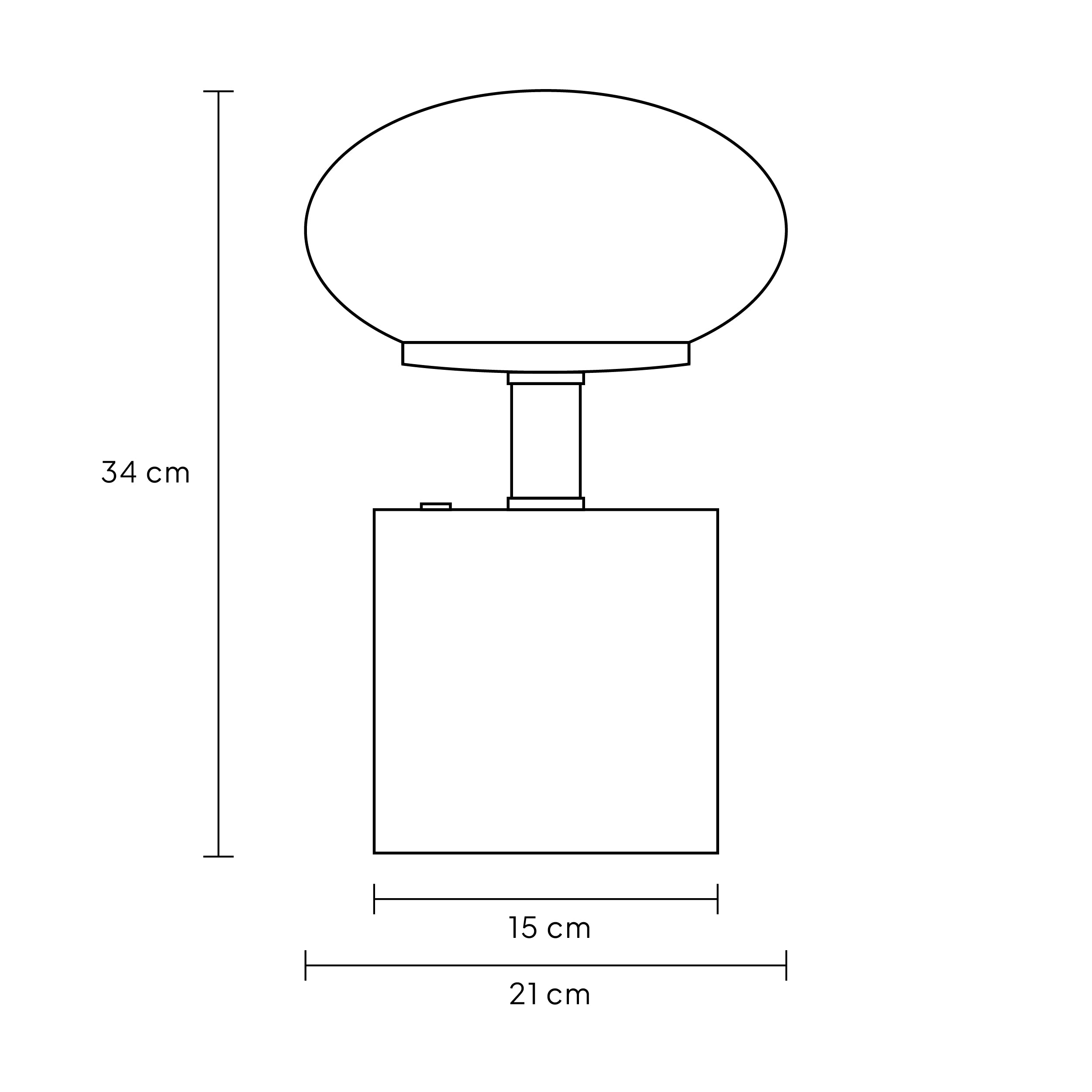 Lámpara de mesa TCH